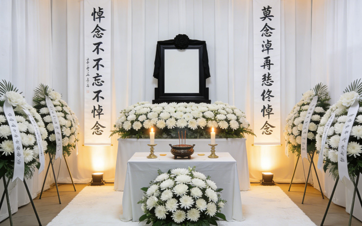 无锡鲜花灵堂布置哪家好